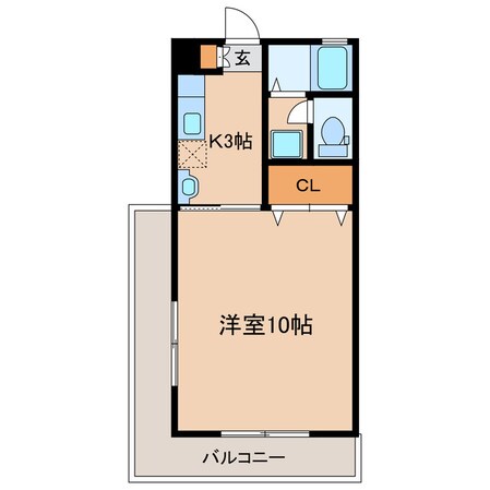 第二札元大丸マンションの物件間取画像